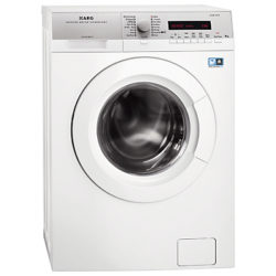 AEG LW74486FL Freestanding Washing Machine, 8kg Load, A+++ Energy Rating, 1400rpm Spin, White
